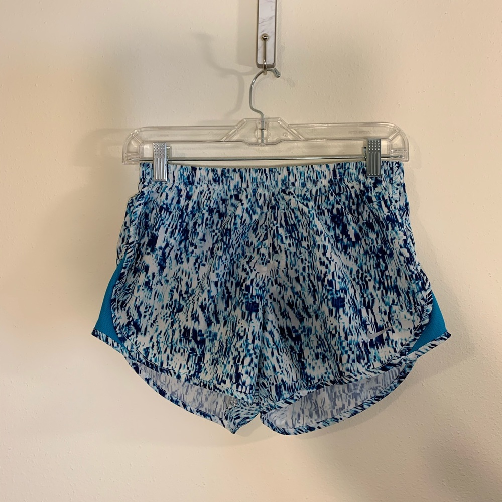 blue nike dry fit shorts